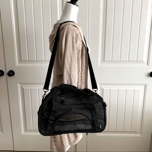 Bergan Black pet carrier.